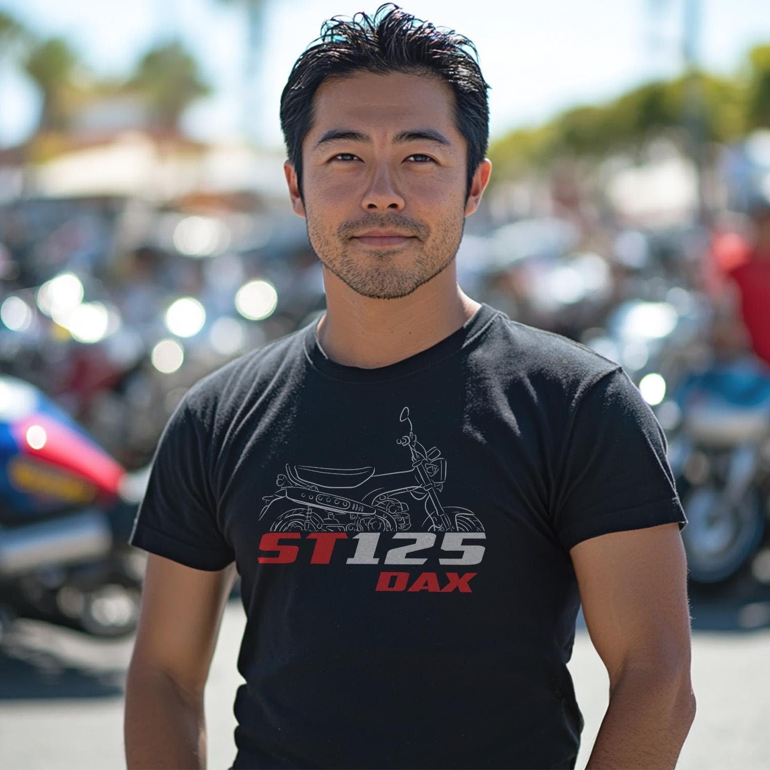Honda ST125 Dax Inspired T-Shirt - Motorcycle Tee Shirt