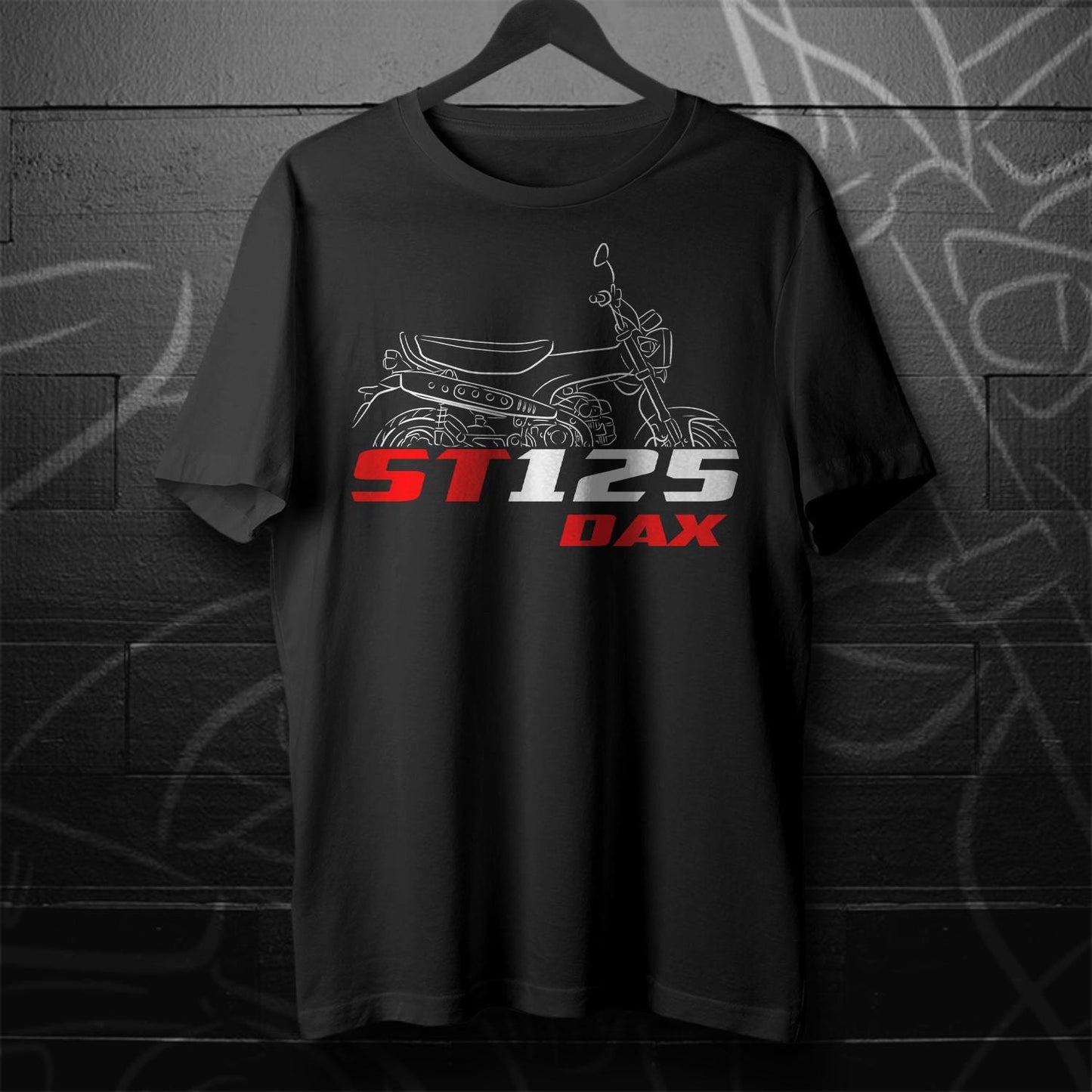 Honda ST125 Dax Inspired T-Shirt - Motorcycle Tee Shirt
