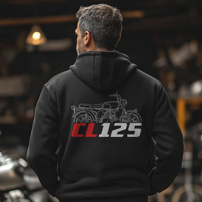 Honda CL125 | A & S Inspired Hoodie - Motorcycle Sweatshirt