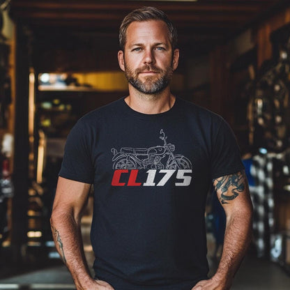 Honda CL175 Inspired T-Shirt - Motorcycle Tee Shirt