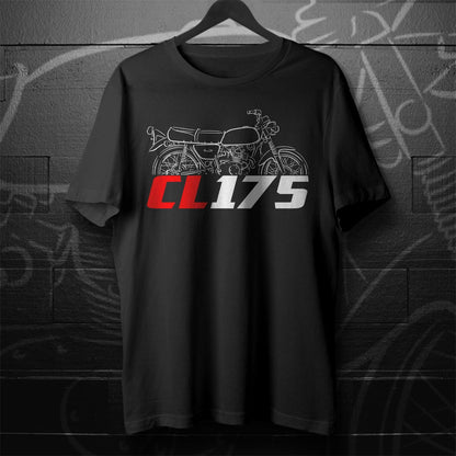 Honda CL175 Inspired T-Shirt - Motorcycle Tee Shirt