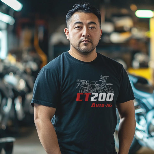 Honda CT200 Inspired T-Shirt - Motorcycle Tee Shirt
