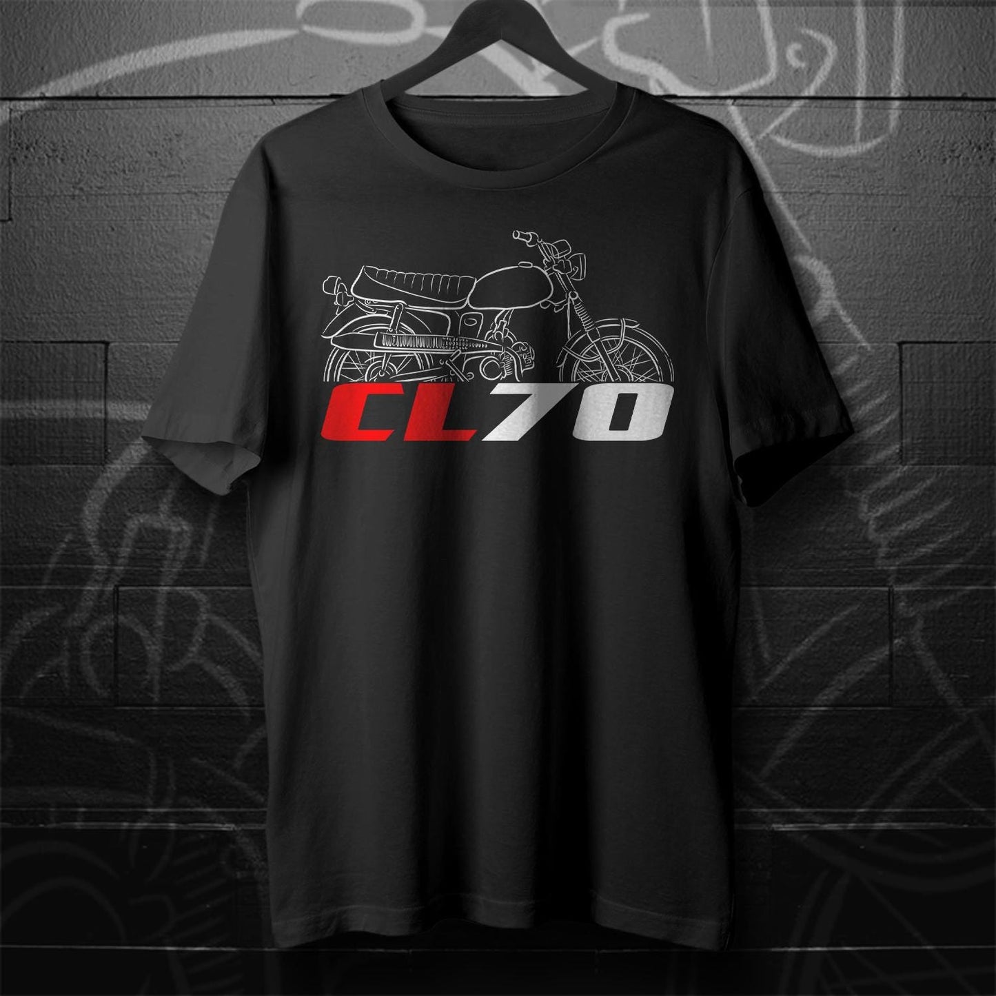 Honda CL70 | K0-K4 Inspired T-Shirt - Motorcycle Tee Shirt
