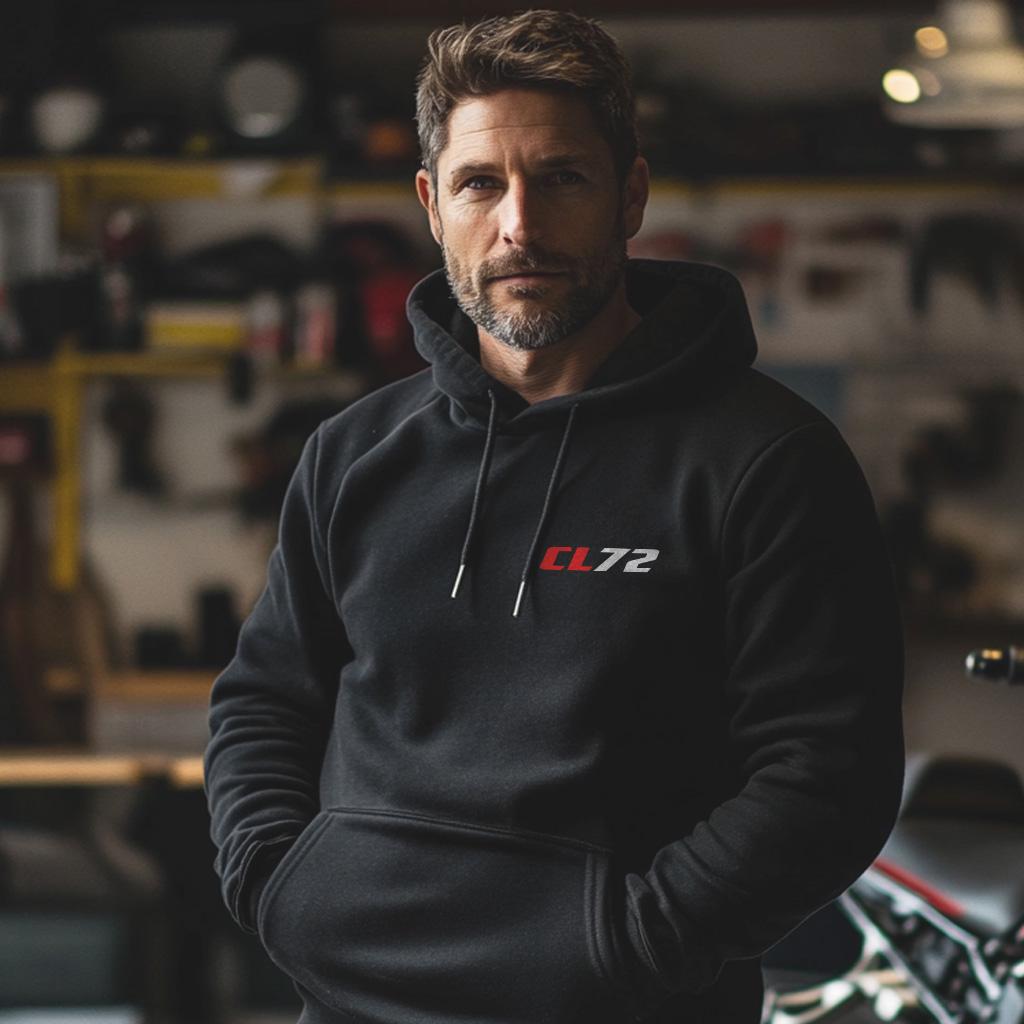 Honda CL72 Inspired Hoodie - Motorcycle Sweatshirt