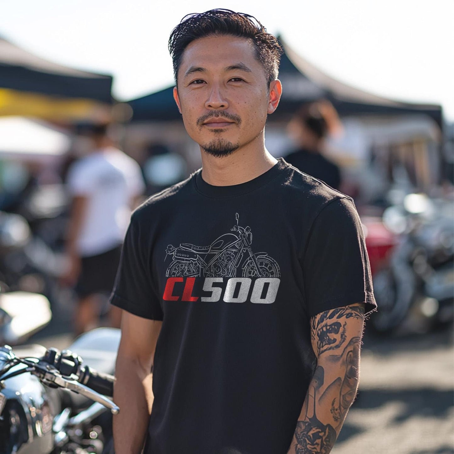 Honda CL500 Inspired T-Shirt - Motorcycle Tee Shirt