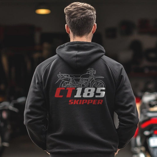 Honda CT185 Inspired Hoodie - Motorcycle Sweatshirt