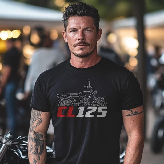 Honda CL125 | A & S Inspired T-Shirt - Motorcycle Tee Shirt
