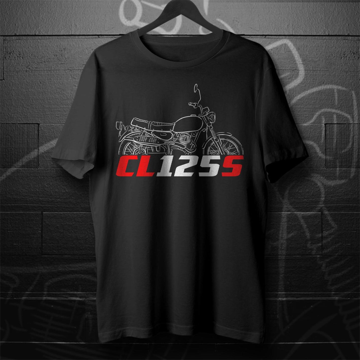 Honda CL125 | A & S Inspired T-Shirt - Motorcycle Tee Shirt