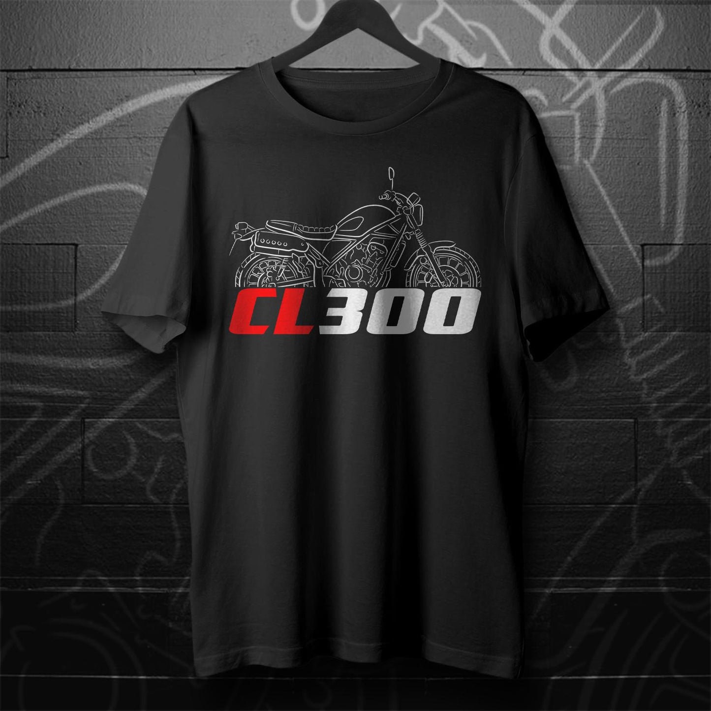 Honda CL300 Inspired T-Shirt - Motorcycle Tee Shirt