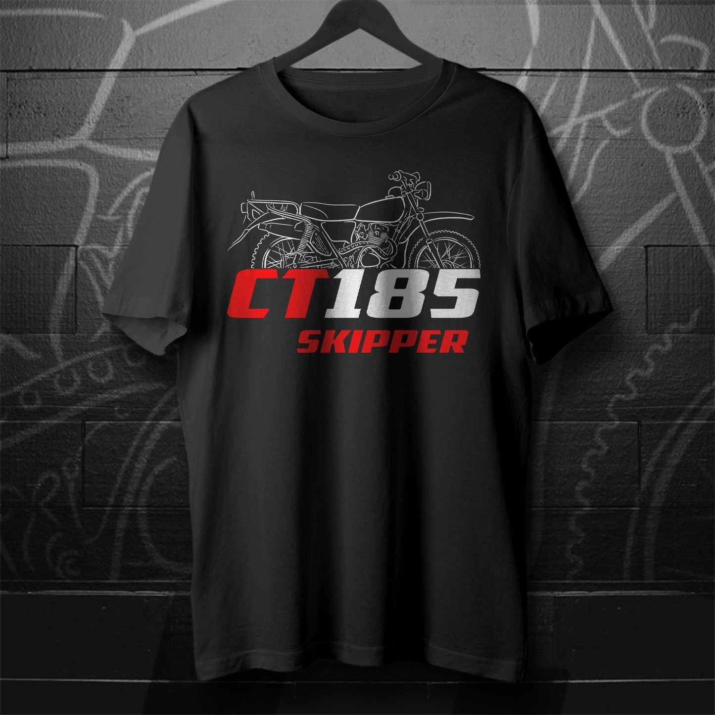 Honda CT185 Inspired T-Shirt - Motorcycle Tee Shirt
