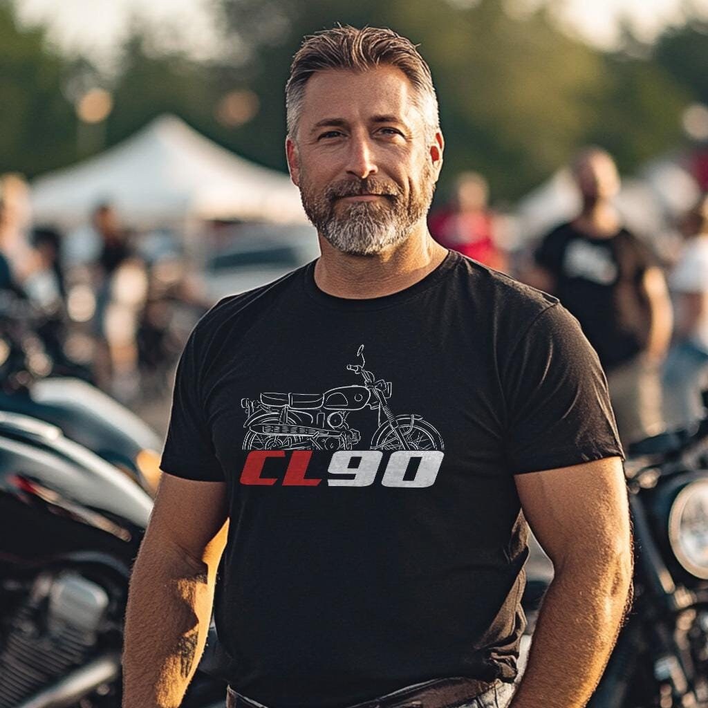 Honda CL90 Inspired T-Shirt - Motorcycle Tee Shirt