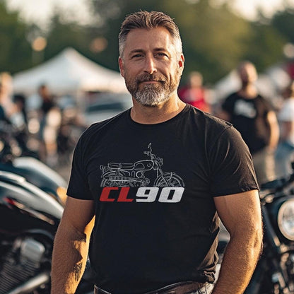 Honda CL90 Inspired T-Shirt - Motorcycle Tee Shirt