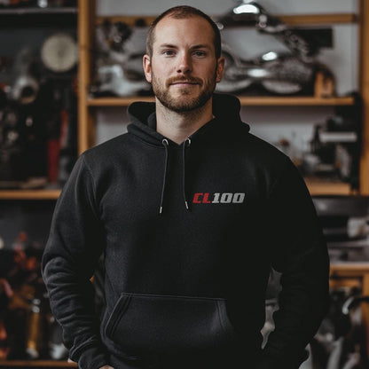 Honda CL100 Inspired Hoodie - Motorcycle Sweatshirt
