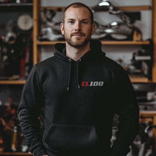 Honda CL100 Inspired Hoodie - Motorcycle Sweatshirt