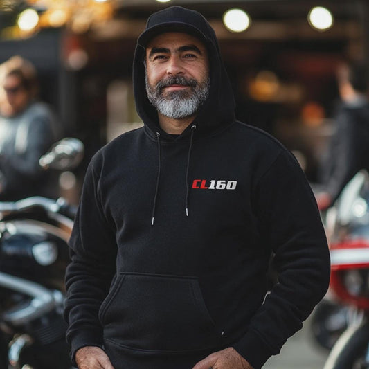 Honda CL160 Inspired Hoodie - Motorcycle Sweatshirt