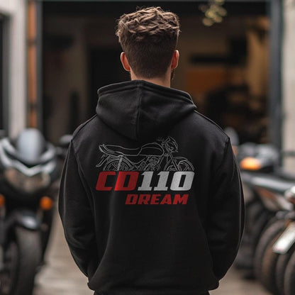 Honda CD 110 Dream Inspired Hoodie - Motorcycle Sweatshirt