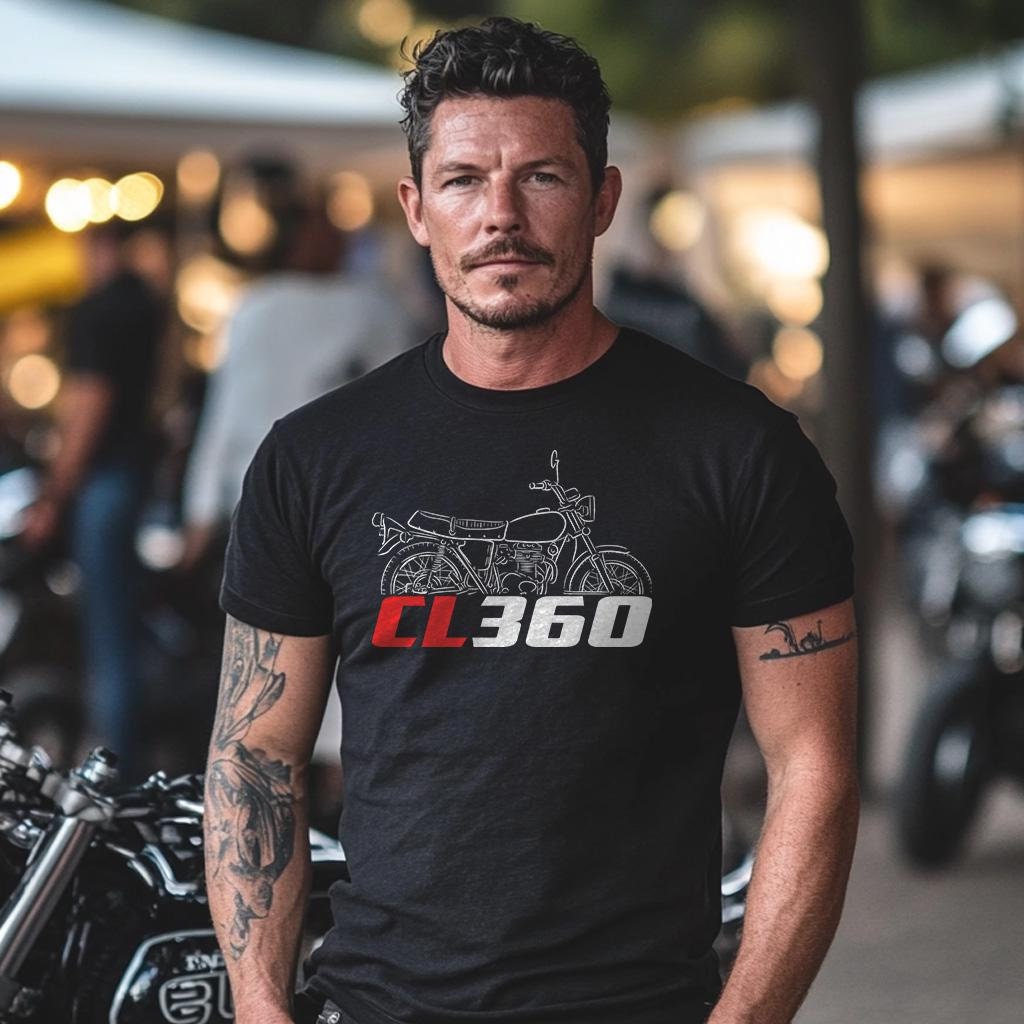 Honda CL360 Inspired T-Shirt - Motorcycle Tee Shirt