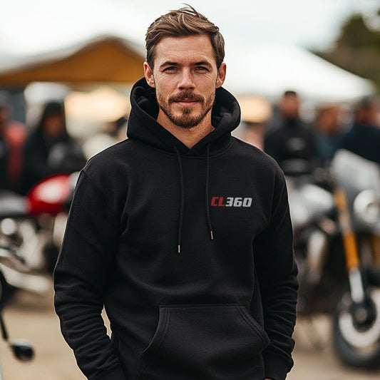 Honda CL360 Inspired Hoodie - Motorcycle Sweatshirt