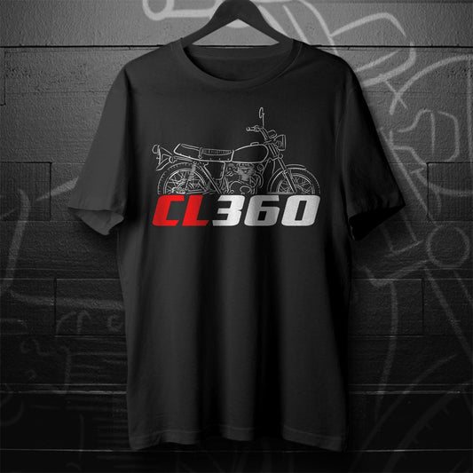 Honda CL360 Inspired T-Shirt - Motorcycle Tee Shirt