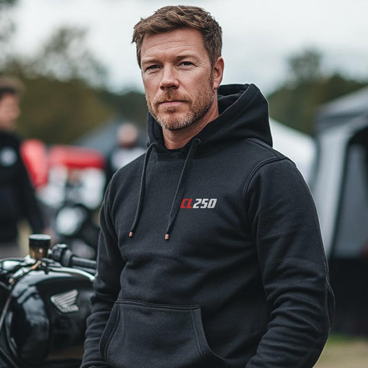 Honda CL250 Inspired Hoodie - Motorcycle Sweatshirt