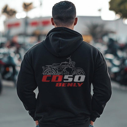 Honda CD50 Benly Inspired Hoodie - Motorcycle Sweatshirt