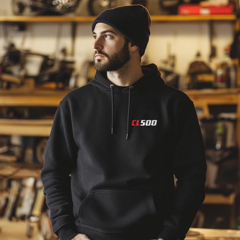 Honda CL500 Inspired Hoodie - Motorcycle Sweatshirt