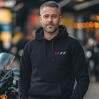 Honda CL77 Inspired Hoodie - Motorcycle Sweatshirt