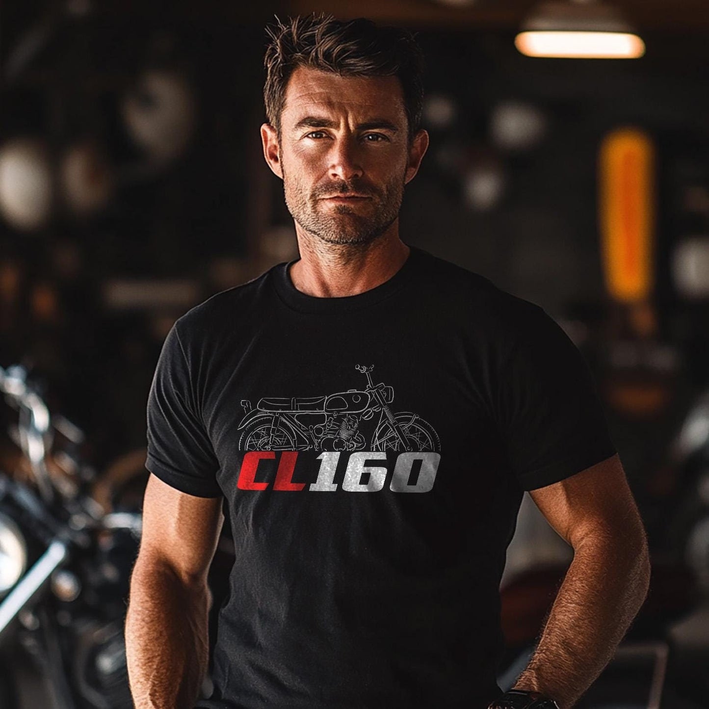 Honda CL160 Inspired T-Shirt - Motorcycle Tee Shirt