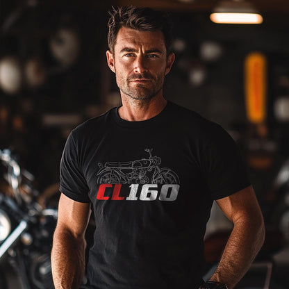 Honda CL160 Inspired T-Shirt - Motorcycle Tee Shirt