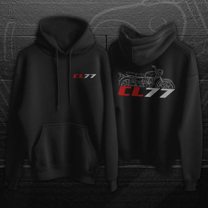 Honda CL77 Inspired Hoodie - Motorcycle Sweatshirt
