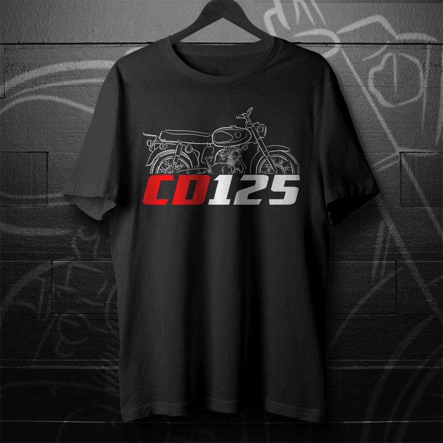 Honda CD125 S | T | TC & Benly Inspired T-Shirt - Motorcycle Tee Shirt