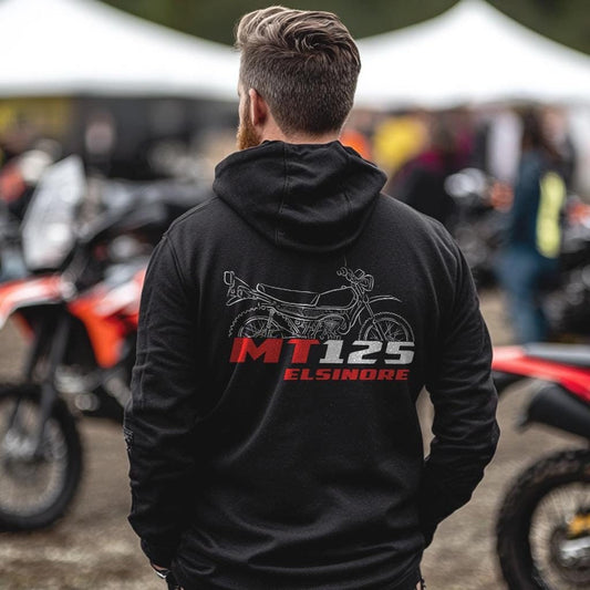 Honda MT125 Elsinore Inspired Hoodie - Motorcycle Sweatshirt