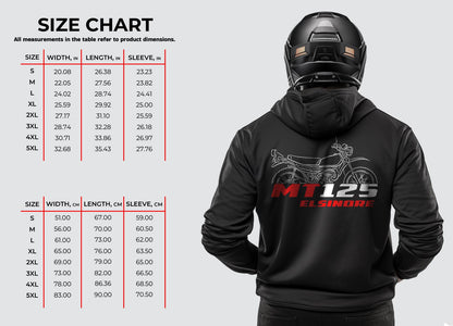 Honda MT125 Elsinore Inspired Hoodie - Motorcycle Sweatshirt