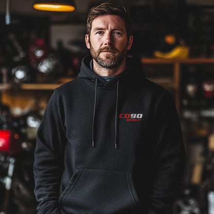 Honda CD90 Benly Inspired Hoodie - Motorcycle Sweatshirt