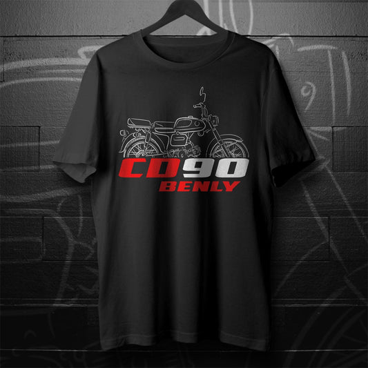 Honda CD90 Benly Inspired T-Shirt - Motorcycle Tee Shirt