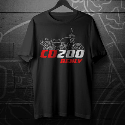 Honda CD200 Benly Roadmaster Inspired T-Shirt - Motorcycle Tee Shirt