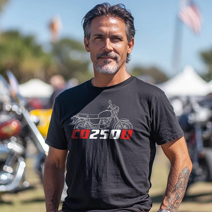 Honda CD250U Inspired T-Shirt - Motorcycle Tee Shirt