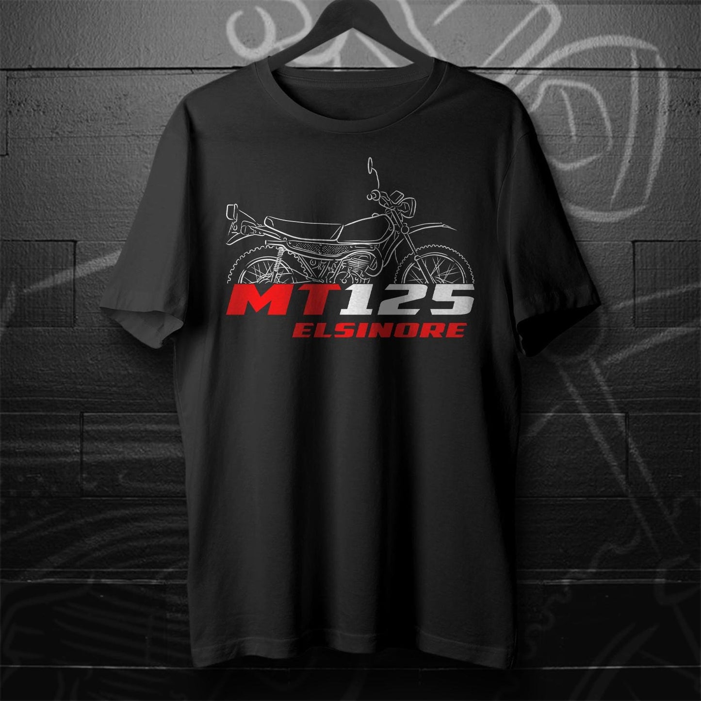 Honda MT125 Elsinore Inspired T-Shirt - Motorcycle Tee Shirt