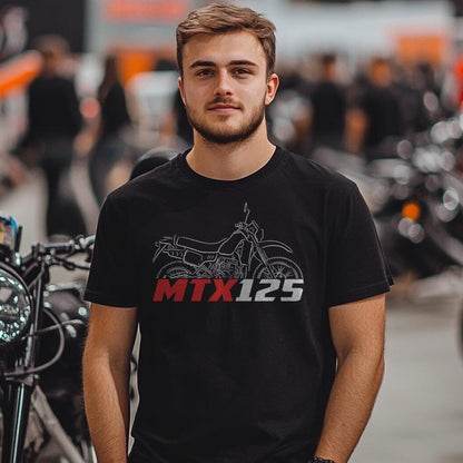 Honda MTX125 Inspired T-Shirt - Motorcycle Tee Shirt