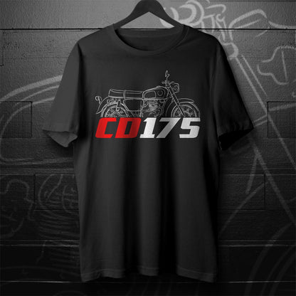Honda CD175 Inspired T-Shirt - Motorcycle Tee Shirt