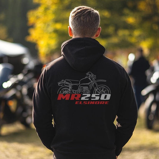 Honda MR250 Elsinore 1976 Inspired Hoodie - Motorcycle Sweatshirt