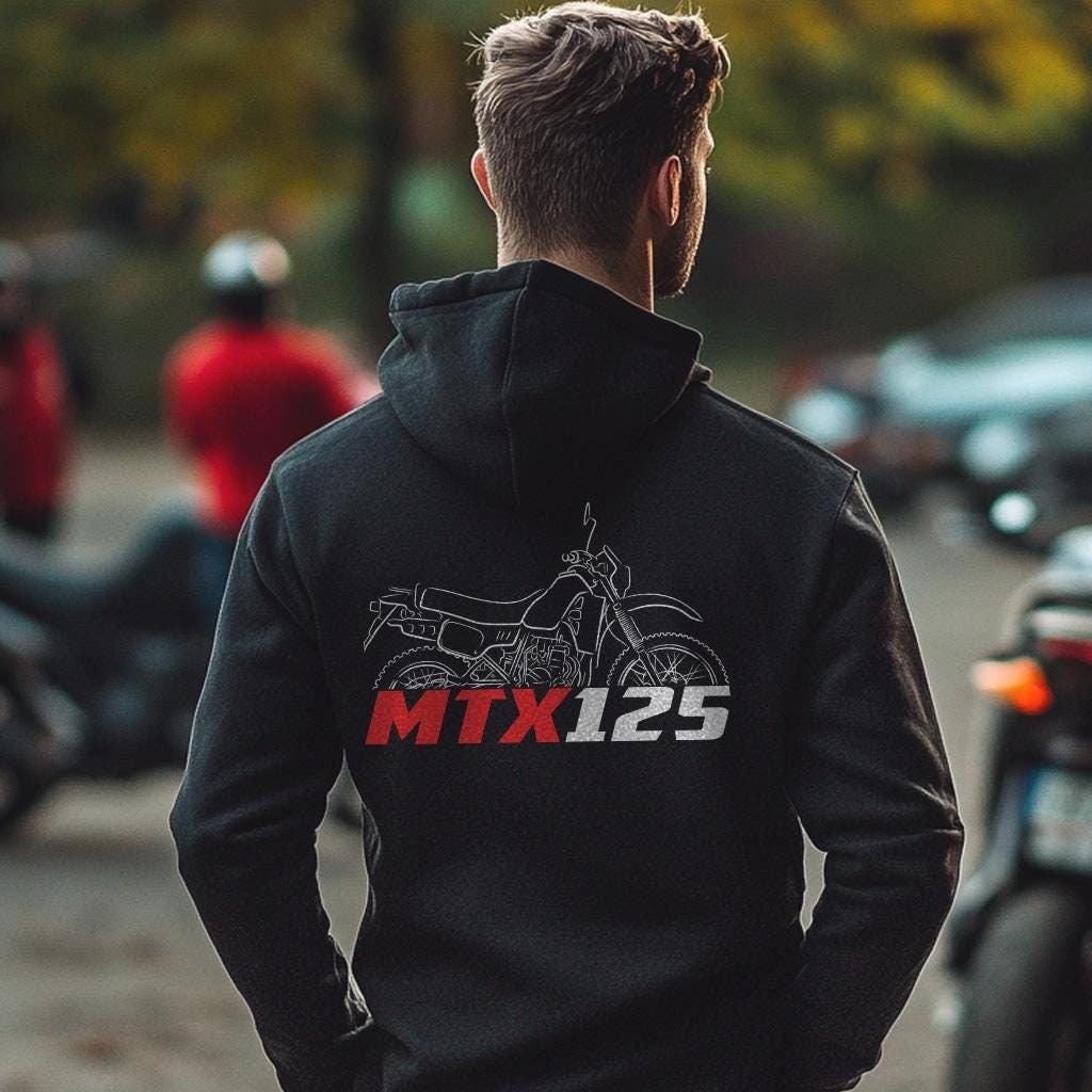 Honda MTX125 Inspired Hoodie - Motorcycle Sweatshirt