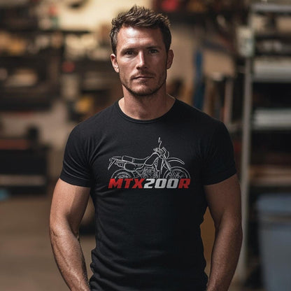 Honda MTX200R Inspired T-Shirt - Motorcycle Tee Shirt