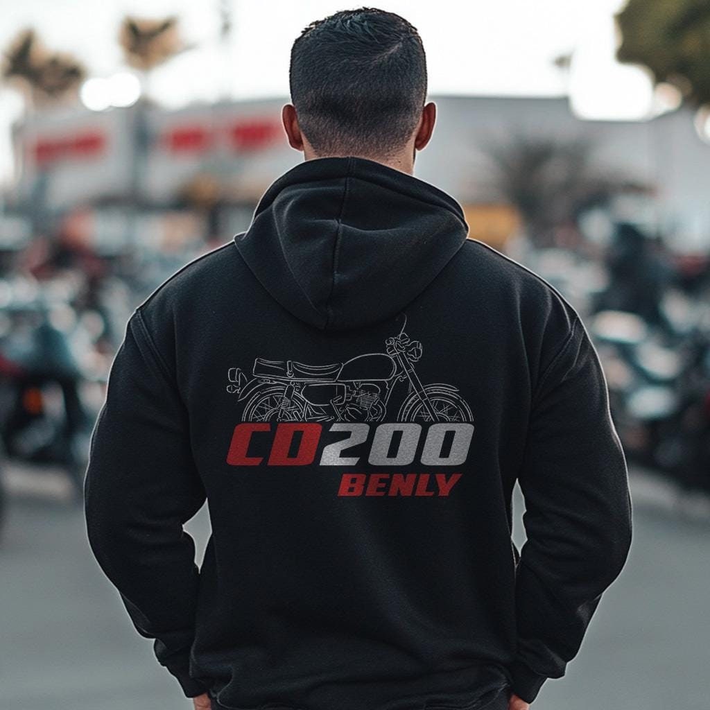 Honda CD200 Benly Roadmaster Inspired Hoodie - Motorcycle Sweatshirt