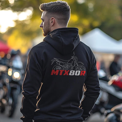 Honda MTX80 R | R2 & S Inspired Hoodie - Motorcycle Sweatshirt