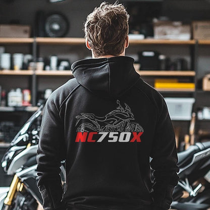 Honda NC750X Inspired Hoodie - Motorcycle Sweatshirt