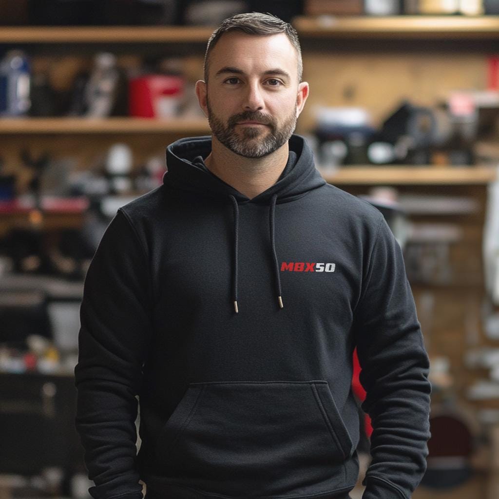 Honda MBX50 Inspired Hoodie - Motorcycle Sweatshirt