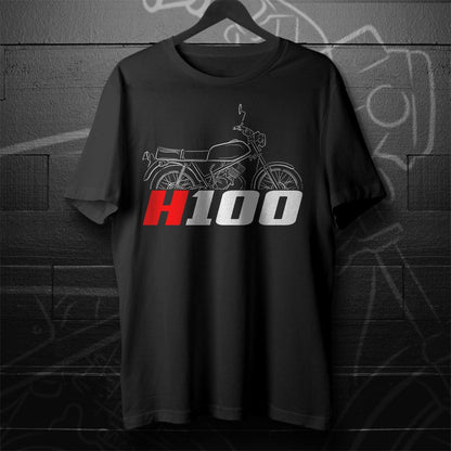 Honda H100 | A | S & S2 Inspired T-Shirt - Motorcycle Tee Shirt