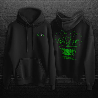 Kawasaki Ninja ZX-6R Inspired Hoodie - Motorcycle Sweatshirt for Riders