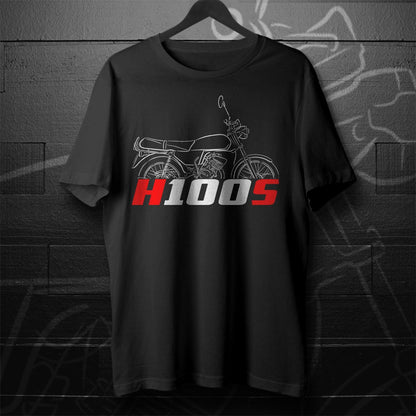 Honda H100 | A | S & S2 Inspired T-Shirt - Motorcycle Tee Shirt